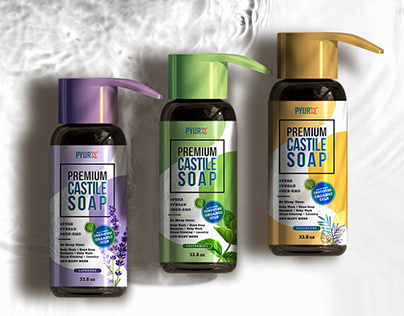 Packaging Design | Pyurx | Castile Soap