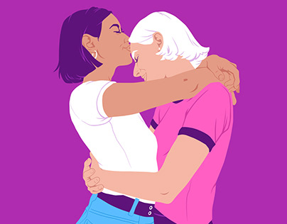 Illustrations for LGBTQ+ pride month