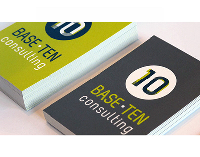 Business Consultant Logo and Business Card