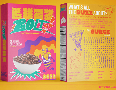 BUZZ N' BOLT - Cereal Packaging Project