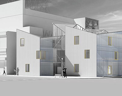 Concept for Los Angeles Migrant Welcome Center