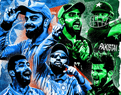 Match Day Poster Design | INDIA vs PAKISTAN
