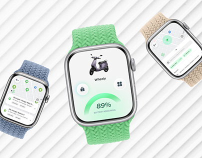 Ola electric | Smart watch application | UI Project