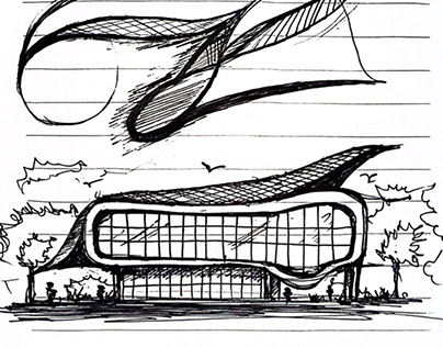 Building Conceptual Sketch From Real Life Inspirations