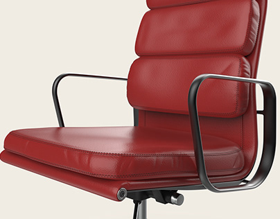 RENDERING PROJECT - Eames Soft Pad Chair