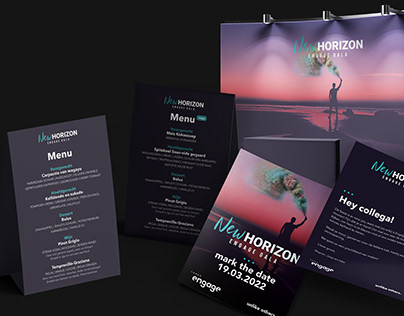 New Horizon Gala | Event Branding & Logo Design