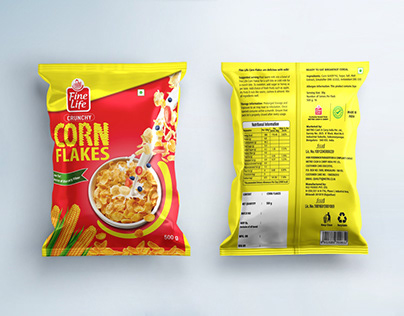 Packaging Design for Corn Flakes