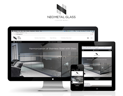 Website Neo Metal Glass