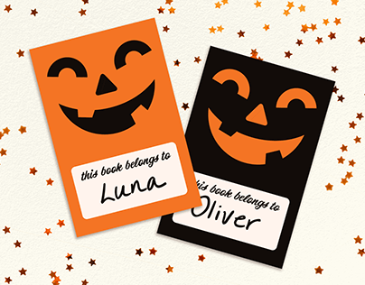 Happy Jack | Halloween Bookplates