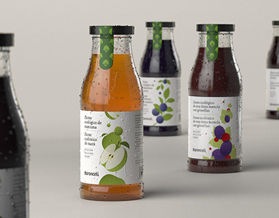 Packaging: organic juice line