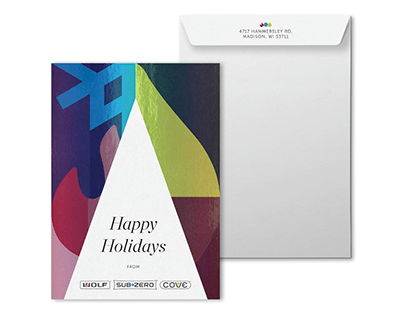 Festive Luminescence - holiday card
