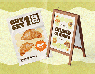 Poster & Social Media Graphics: Pastry