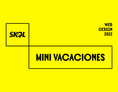 Skol - Mini Vacaciones - Web Design