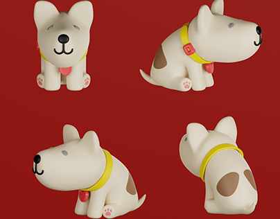 Snoopy 3D Dog