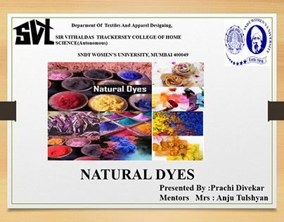 RESERCH IN NATURAL DYES