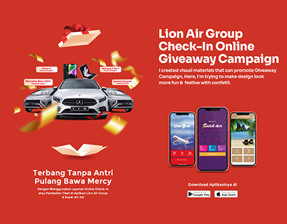 Lion Air Group Check-In Online Giveaway Campaign