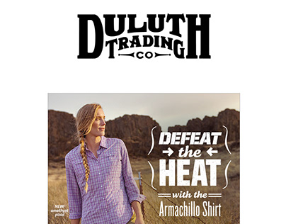 Duluth Trading Company - Email Art Direction