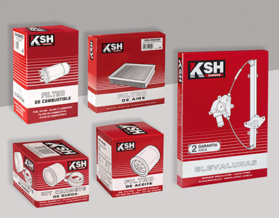 Packagings recambios de automóvil KSH