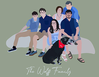 Wolff Family Portrait