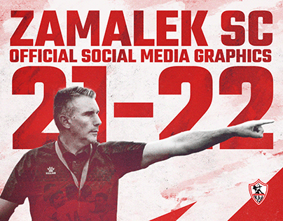 Zamalek SC Official Social Media Graphics 21-22