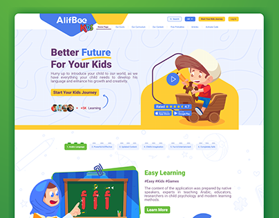 Alifbee kids website