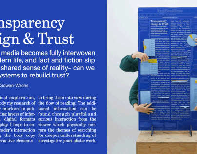 Trust & Transparency Design