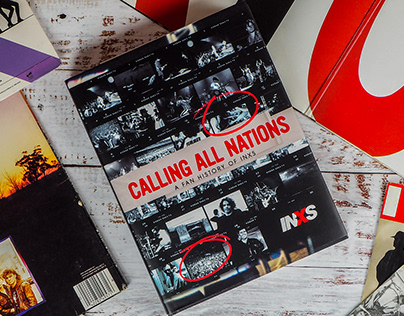 INXS Calling All Nations Cover Design