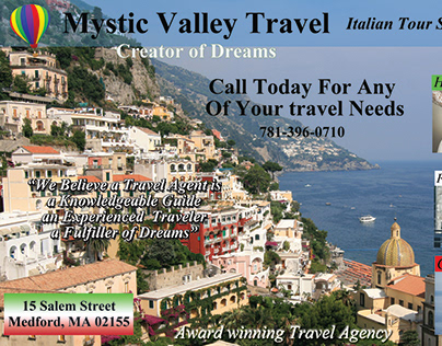 Mystic Valley Travel Flyer