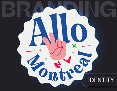 Allo Montreal // Brand Design, Logo