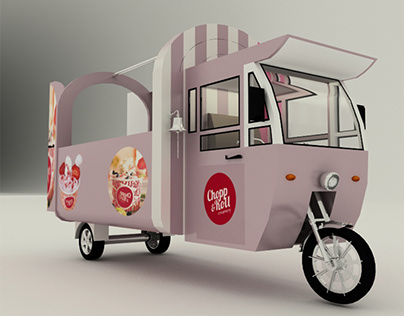 Tuktuk 3d visualization
