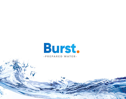 Burst Prepared Water - Logo Design