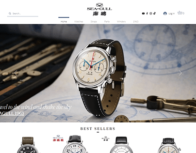 Watches Website Design