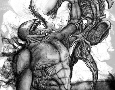 Alien Xenomorph Vs Venom
