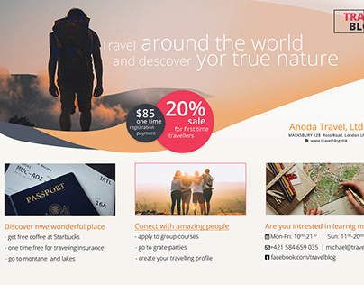 PromotionalFlyer for Travel