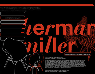 Herman Miller Poster Exploration