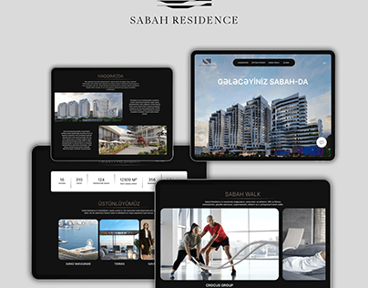 "SABAH RESIDENCE"" web site design