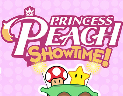 princess peach showtime illustration