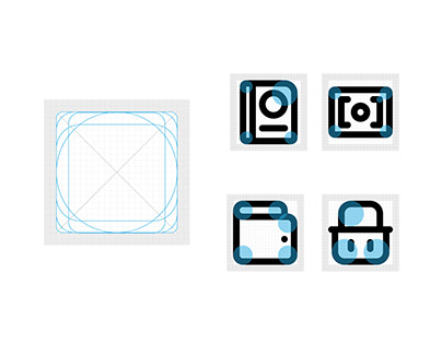TBC Bank iconography for digital products & experiences