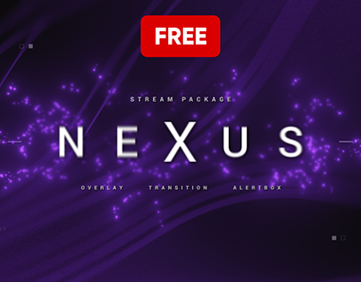 Nexus Free Twitch Overlay and Alerts Package for OBS