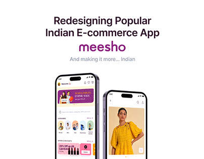 Redesigning Indian E-commerce App - Meesho