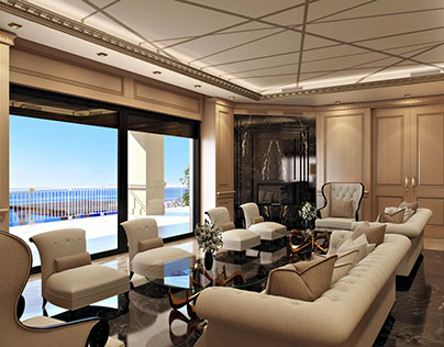 Amazing Villa Interior Design Rendering by ArchiCGI