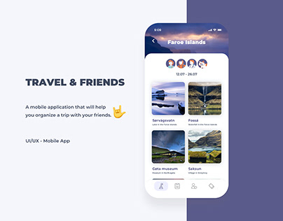 Travel & Friends - Mobile App