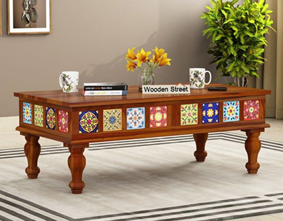 Explore Classic Coffee Table sets from Wooden street!