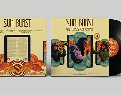 Sun Burst: An album Cover Combination