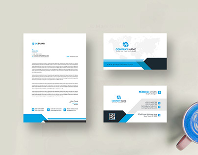 Business Letterhead, Business Card Design