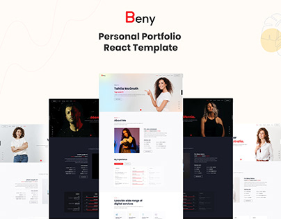 Beny - Personal Portfolio React Template