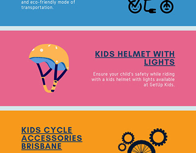Get Up Kids, Kids cycle accessories Brisbane