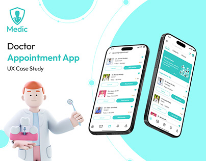 UI/UX Case Study - Doctor Appointment App