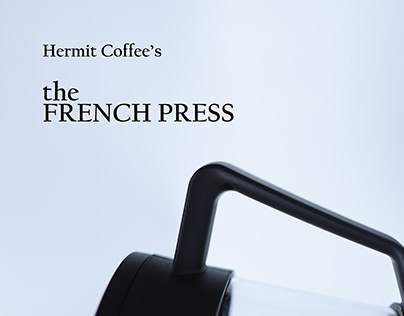 Product Photography for Hermit Coffee's French Press