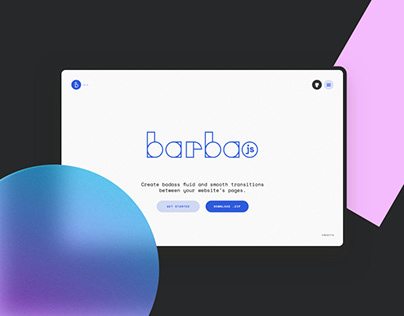 Barba.js - Branding & Website